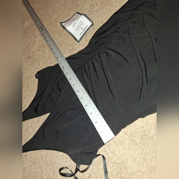 NWT/ CITY STUDIO /SMALL/HALTER STYLE LITTLE BLACK DRESS - Picture 9 of 16